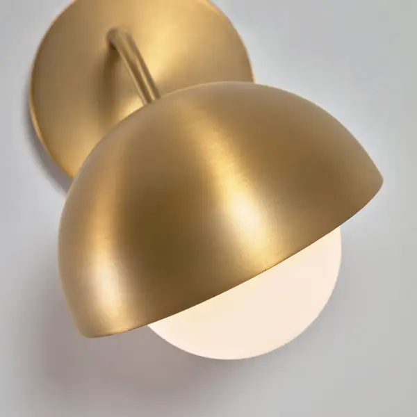 Aplique de pared Lonela metal Dorado