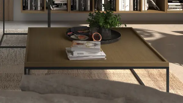 Mesa de centro industrial Lorien