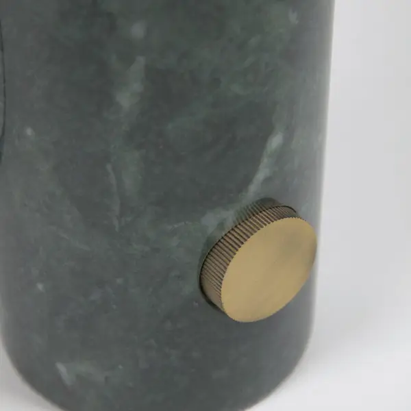 Lámpara de sobremesa Lonela mármol verde