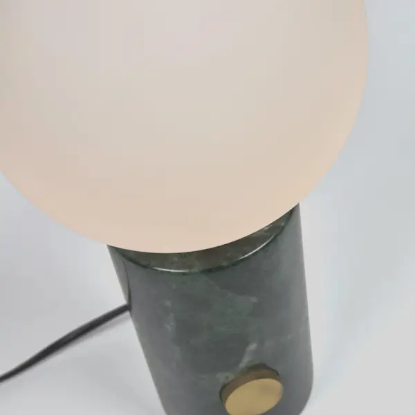 Lámpara de sobremesa Lonela mármol verde