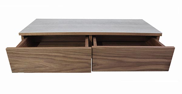 Consola Marck 2 cajones porcelana Lig.defectos