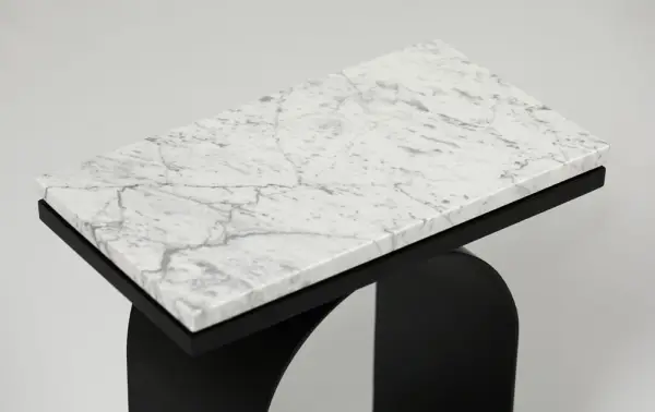 Mesa auxiliar mármol Omega