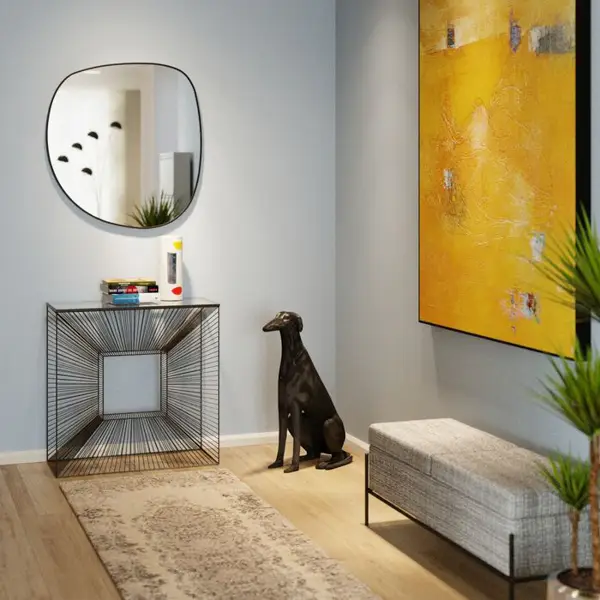 Figura galgo Negro mate