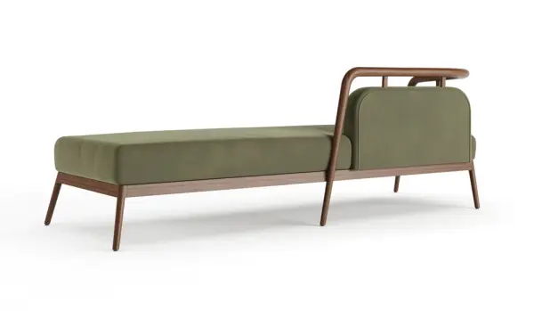 Chaise longue de madera Essex