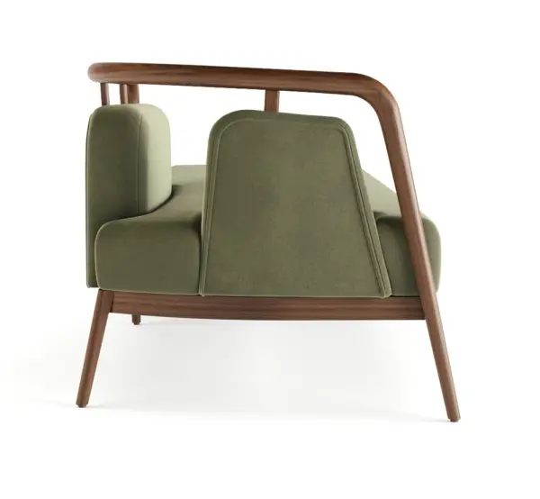 Chaise longue de madera Essex