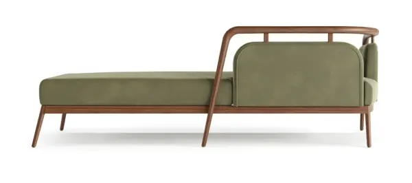 Chaise longue de madera Essex