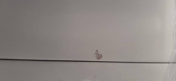 Mesa de comedor redonda 120 extensible nórdica Oqui con Defectos