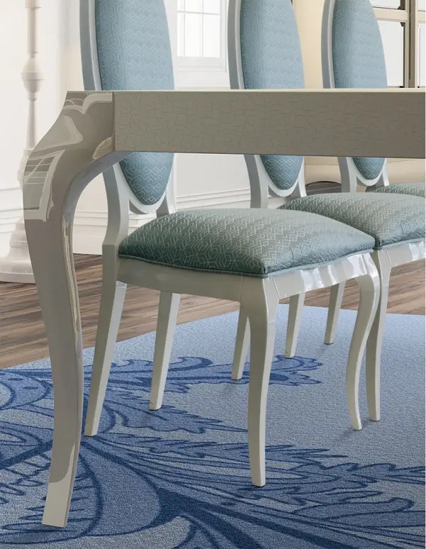 Mesa de comedor de diseño extensible Agora