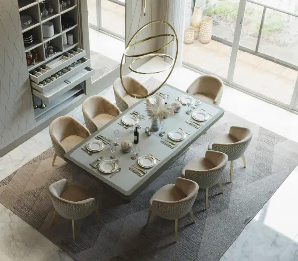 Mesa comedor de diseño fija Magerit