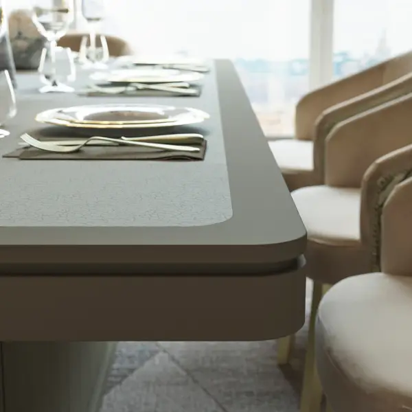 Mesa comedor de diseño extensible Magerit