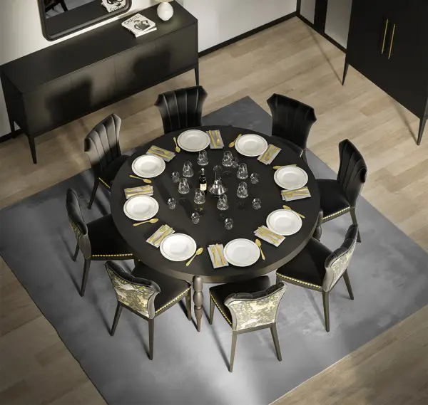 Mesa de comedor redonda Neutria