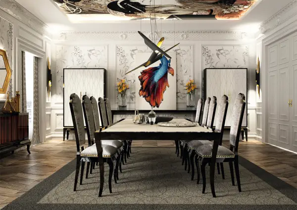 Mesa de comedor madera Ópalo