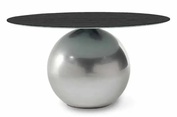 Mesa de comedor redonda madera Circus Bonaldo