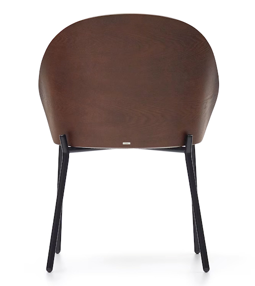 Silla tapizada trasera de fresno Eamy