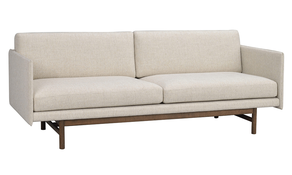 Sofá tapizado 3 plazas Hammond beige