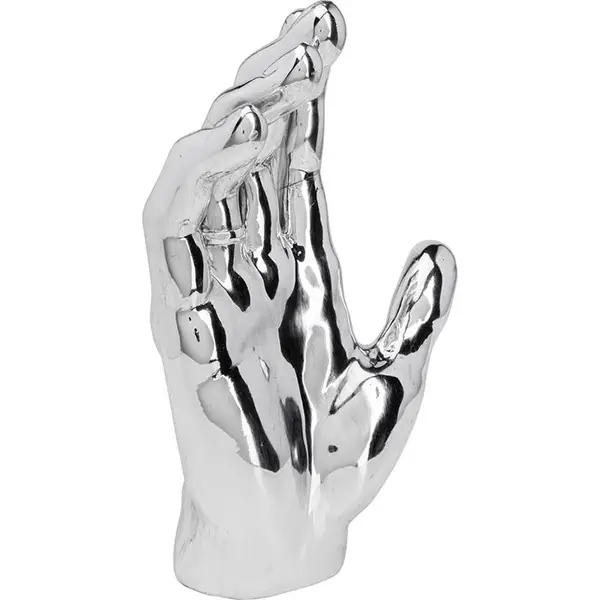 Mano anillo plata