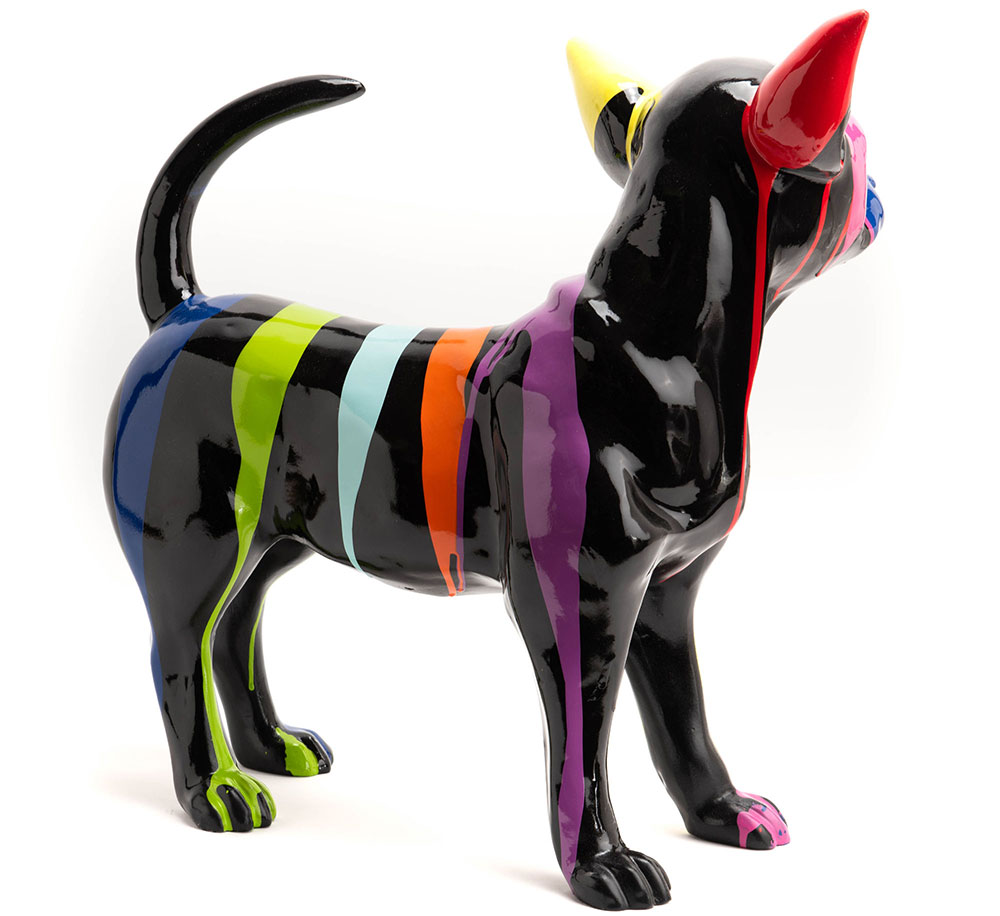 Figura decorativa perro Chihuahua