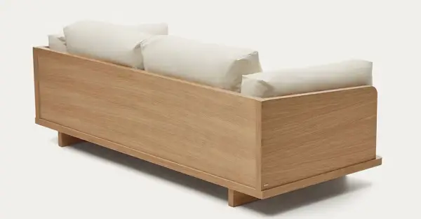 Sofá 3 plazas beige Oaq
