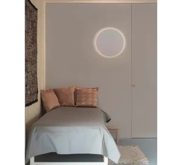 Aplique de pared circular de diseño