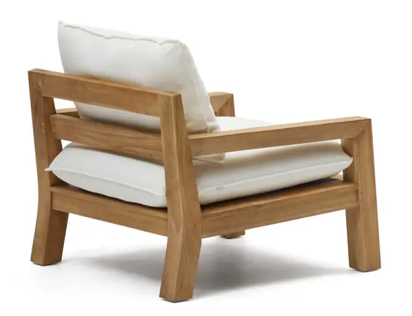 Sillón de jardín teca maciza Forcanera