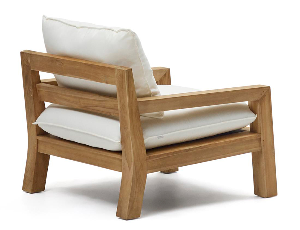 Sillón de jardín teca maciza Forcanera