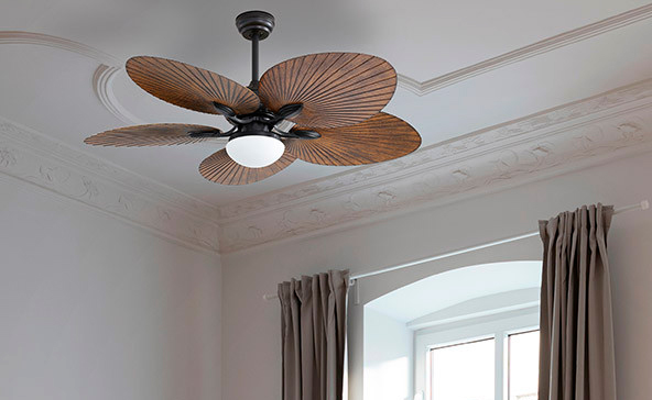 Ventilador Palma Tropical