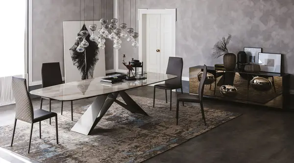 Mesa de comedor Premier Keramik Cattelan