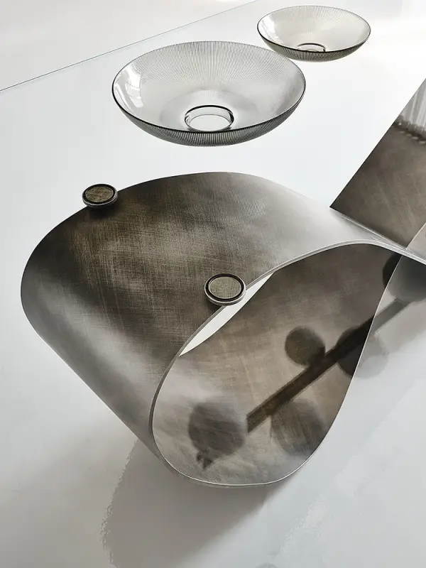 Mesa de comedor cristal Butterfly Cattelan