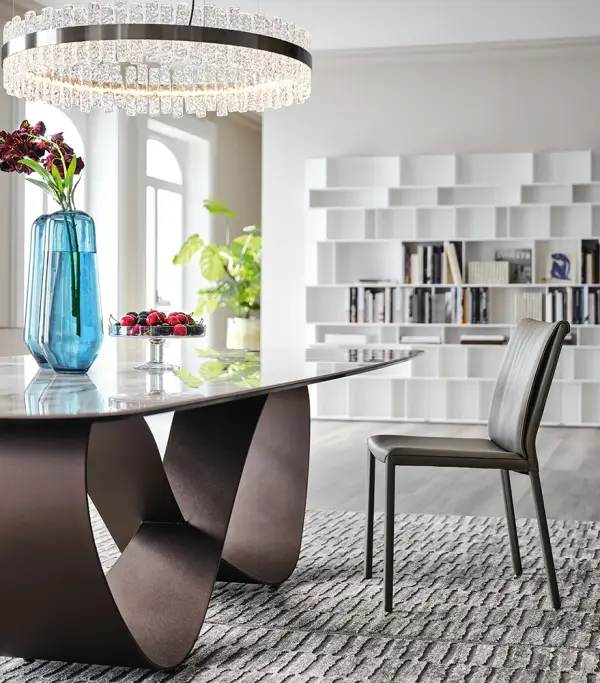 Mesa de comedor keramik Butterfly Cattelan