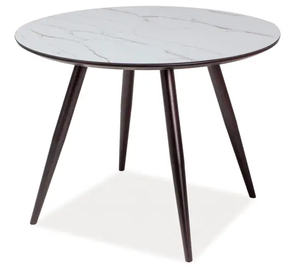 Mesa de comedor redonda porcelánico Ideal