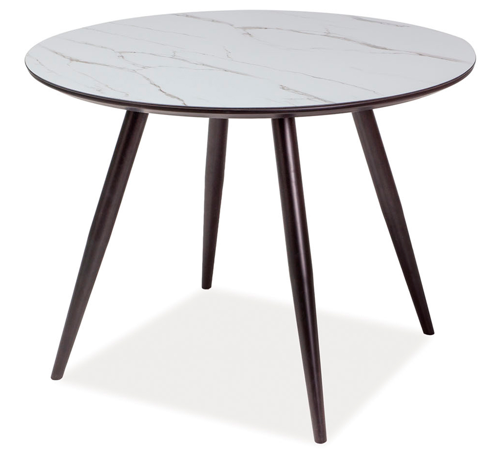Mesa de comedor redonda porcelánico Ideal