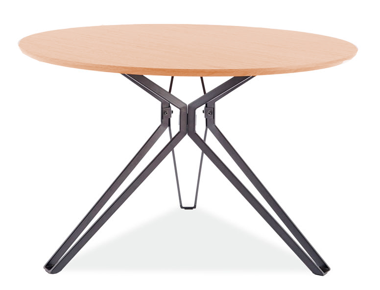 Mesa de comedor redonda industrial Colti