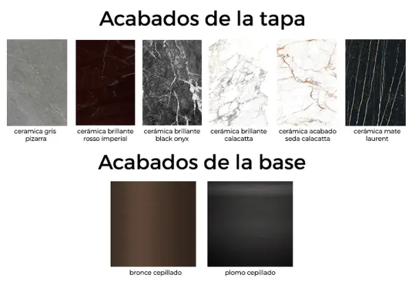 Mesa de comedor esquinas redondeadas Dorian Bonaldo