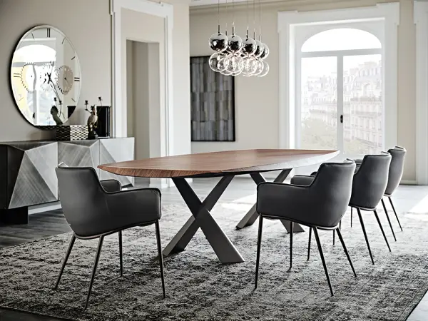Mesa de comedor master wood Mad Max Cattelan