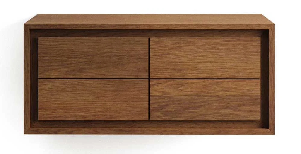 Mueble de baño rustico Kenta de 90