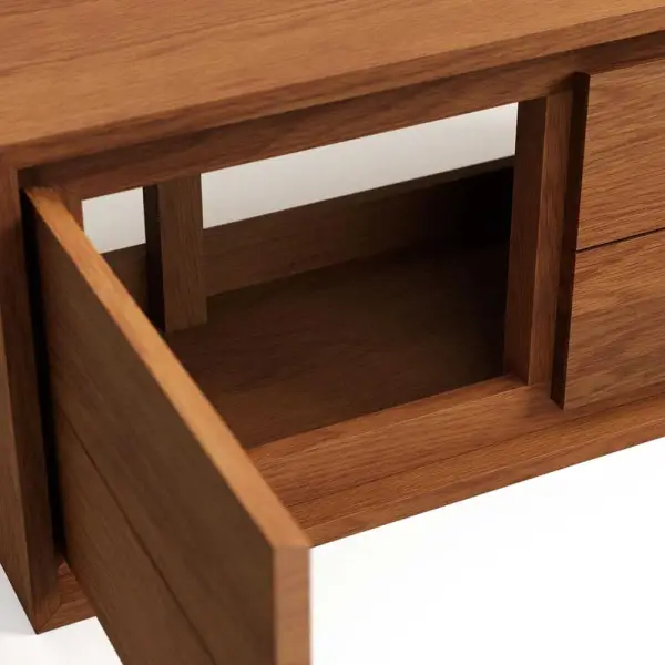 Mueble de baño rustico Kenta de 90