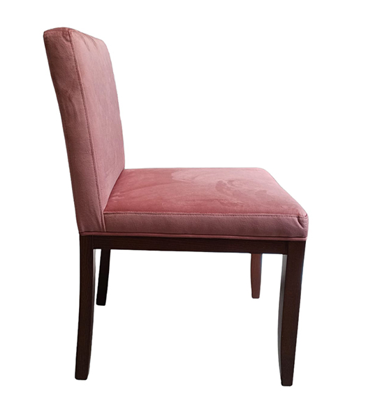 Silla baja Marinty Rosa palo y nogal