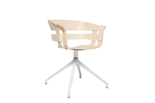 silla con base giratoria wick
