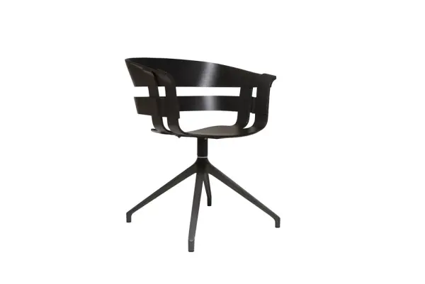 silla con base giratoria wick
