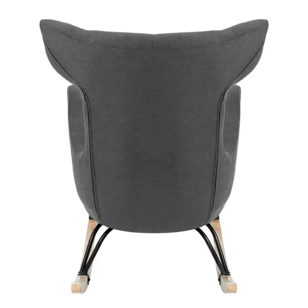 Mecedora gris oscuro Amberes