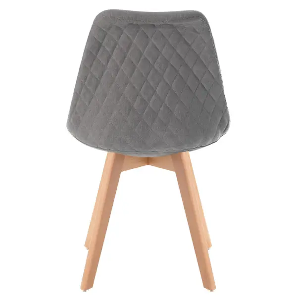 Silla gris oscuro Milena