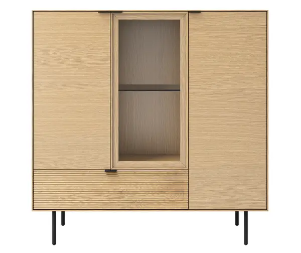 Aparador alto 3 puertas industrial Sarek