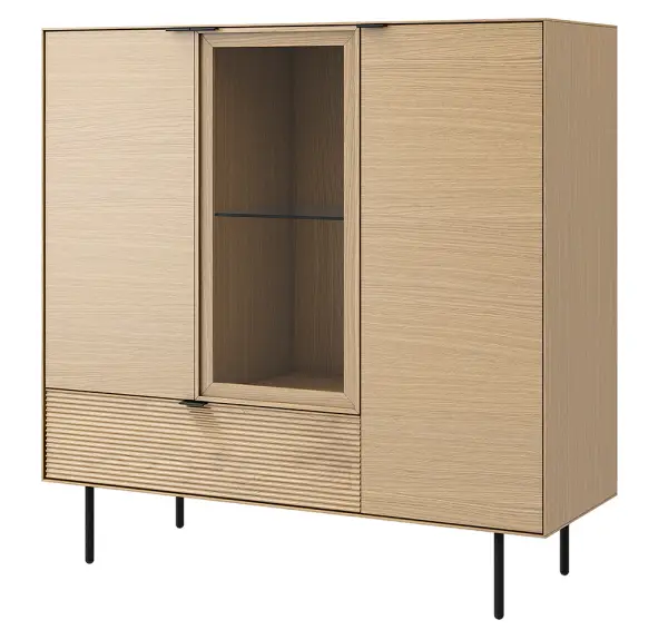 Aparador alto 3 puertas industrial Sarek