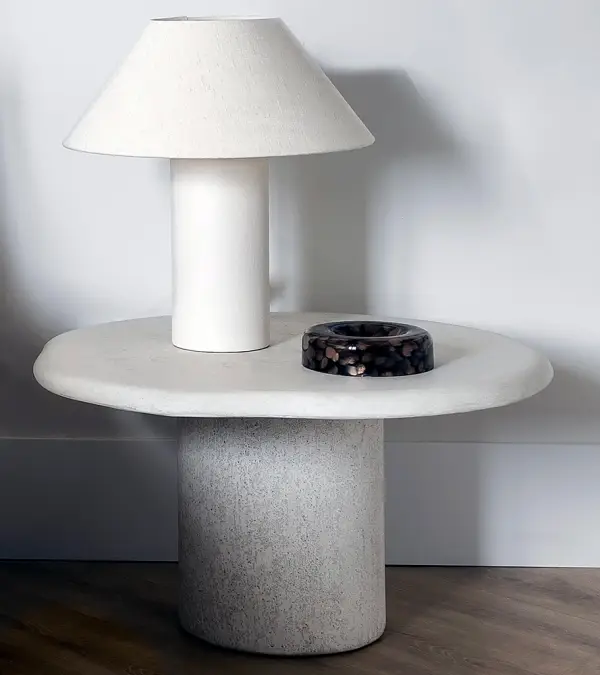 Mesa de centro microcemento Cemis