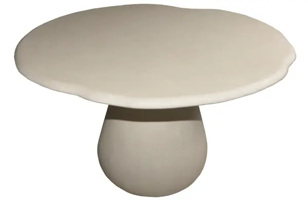 Mesa de comedor seta microcemento Gona