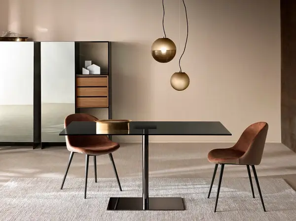 Mesa de comedor cristal Farniente Tonelli