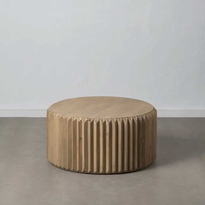 Mesa de centro de madera natural Karlstad