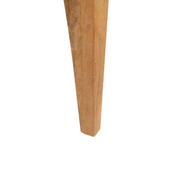 Aparador natural de madera y ratán