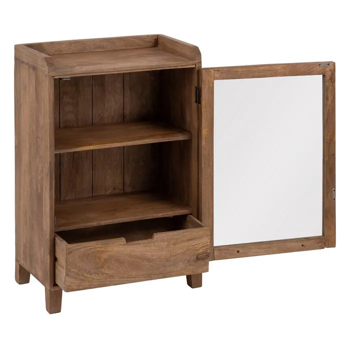 Mesita de noche natural madera de mango Anchorage