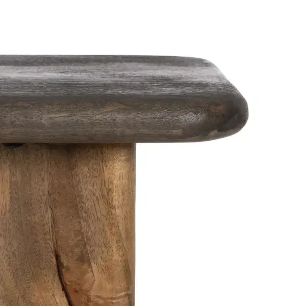 Consola natural marron madera de mango Modoc